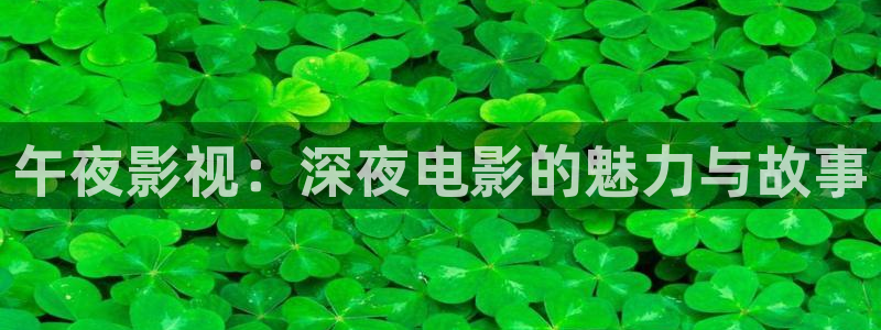 麻花视频破解版：午夜影视：深夜电影的魅力与故事